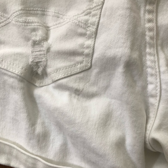 Abercrombie Kids white jean shirt size 13/14 - Picture 4 of 4